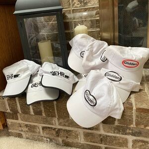LOT (9) Painters Caps 100% Cotton